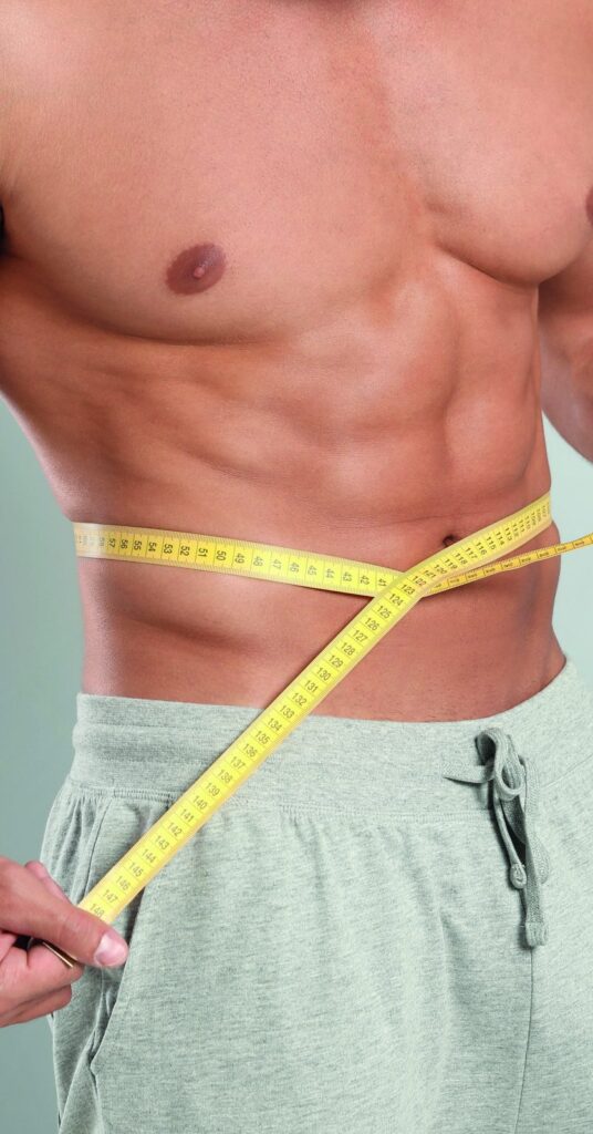 Waist measurement after weight loss